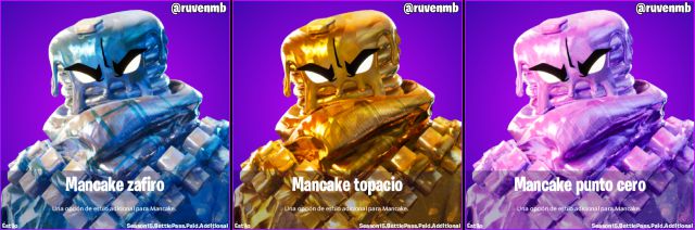 fortnite temporada 5 skins estilos zafiro topacio punto cero