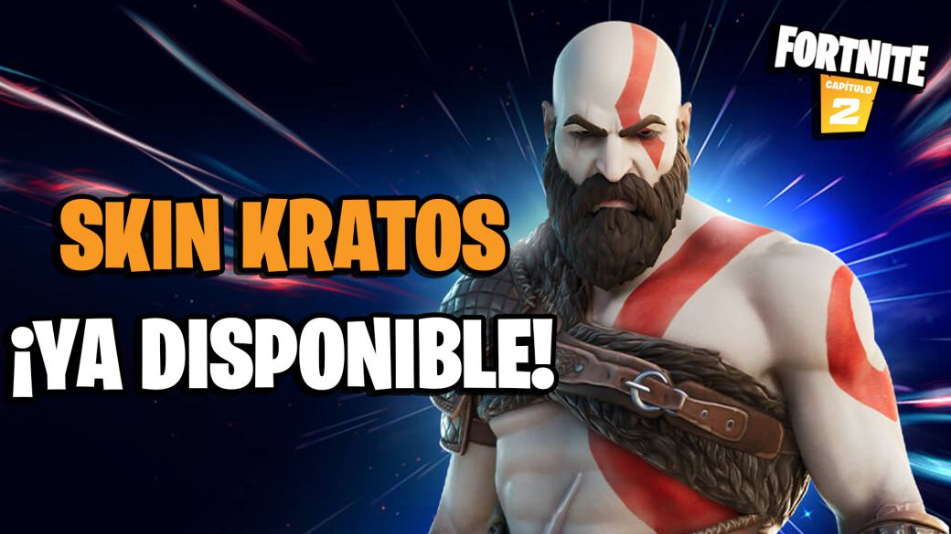 Fortnite: skin Kratos de God of War ya disponible; precio y contenidos