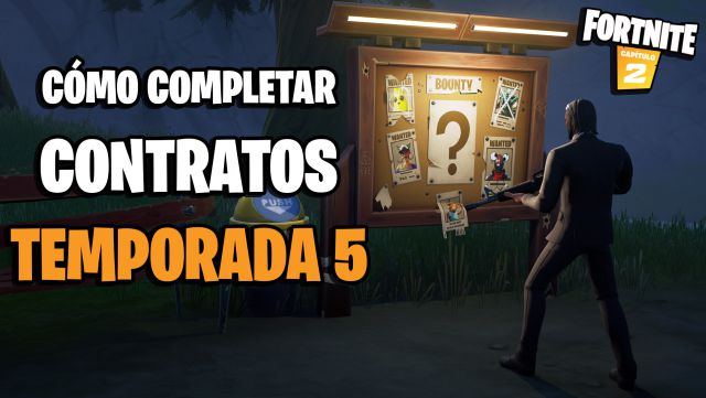 fortnite capitulo 2 temporada 5 contratos que son donde estan como completarlos