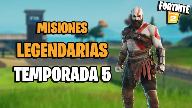 fortnite capitulo 2 temporada 5 misiones legendarias