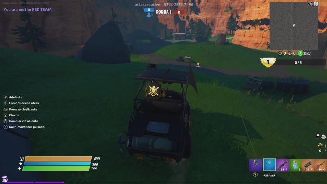 fortnite capitulo 2 temporada 5 halo capturar la bandera clb ctf blood gulch