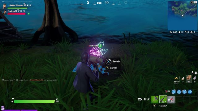 fortnite capitulo 2 temporada 5 operacion enfriamiento desafios misiones desafio mision revive a un jugador en partidas distintas