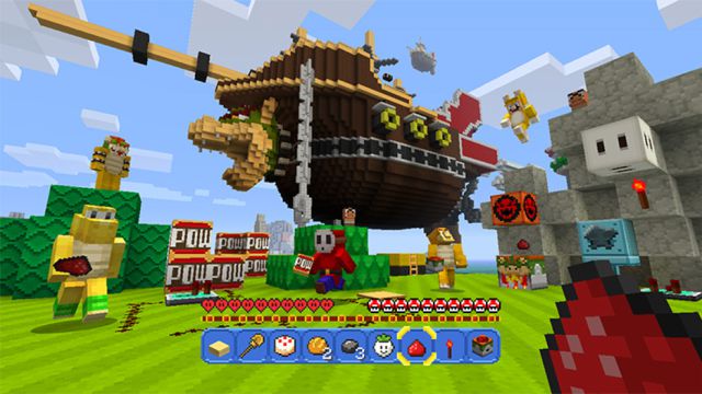 La relación entre Minecraft y Nintendo