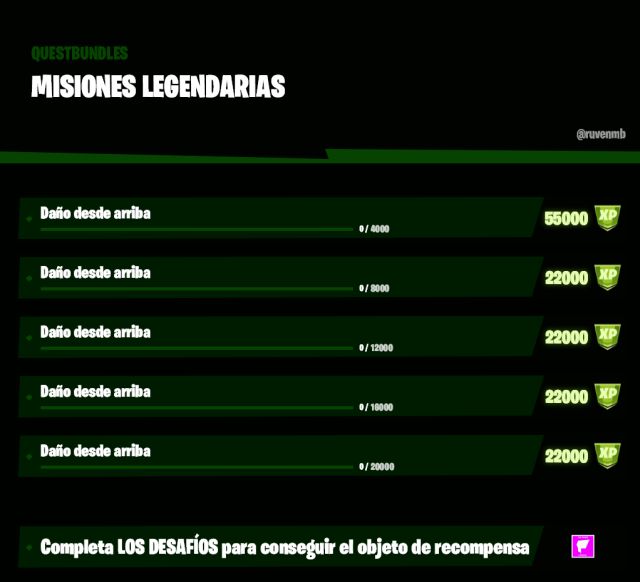  fortnite capitulo 2 temporada 5 desafios misiones semana 4