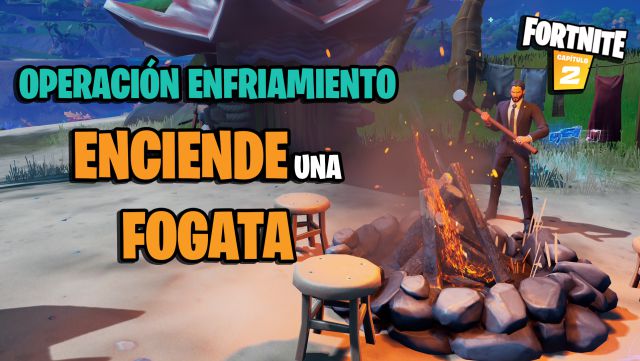 fortnite capitulo 2 temporada 5 operacion enfriamiento desafios misiones desafio mision enciende fogatas