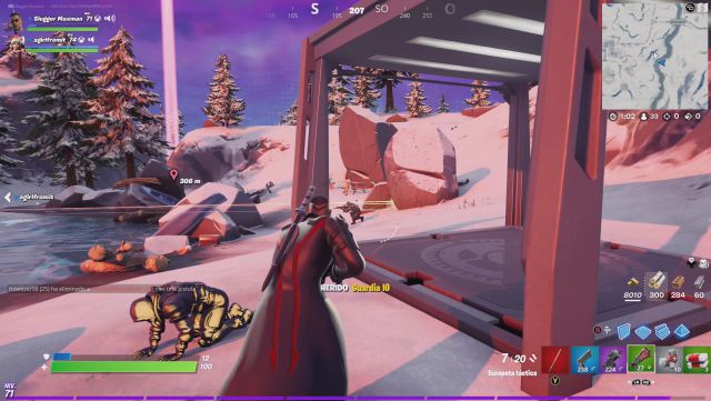 fortnite capitulo 2 temporada 5 desafios misiones semana 5 desafio mision elimina guardias oi