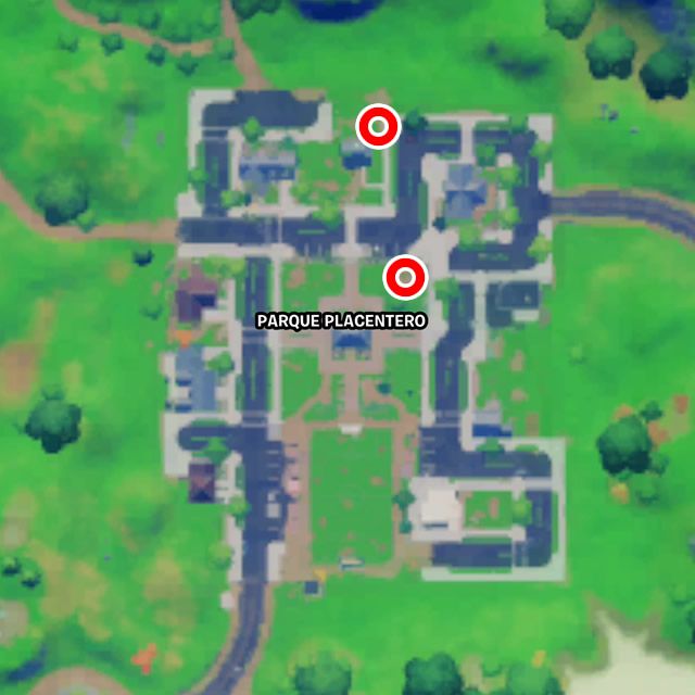 fortnite capitulo 2 temporada 5 desafios misiones semana 5 desafio mision desentierra gnomos de fortin ruinoso y parque placentero