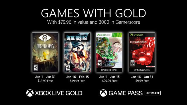 Games with gold, free games