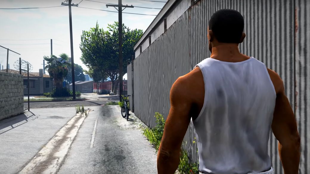 ¿GTA San Andreas con gráficos de GTA 5? Un fan lo imagina en este