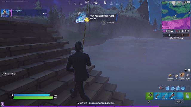 fortnite capitulo 2 temporada 5 desafios misiones semana 6 desafio mision pesca peces