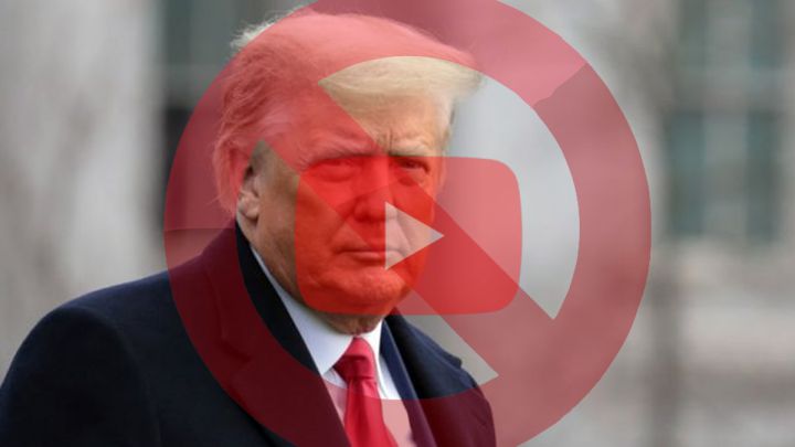 YouTube también bloquea el canal personal de Donald Trump