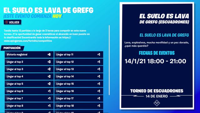 fortnite chapter 2 season 5 tournament the ground is lava grefg thegrefg prizes how to participate date time