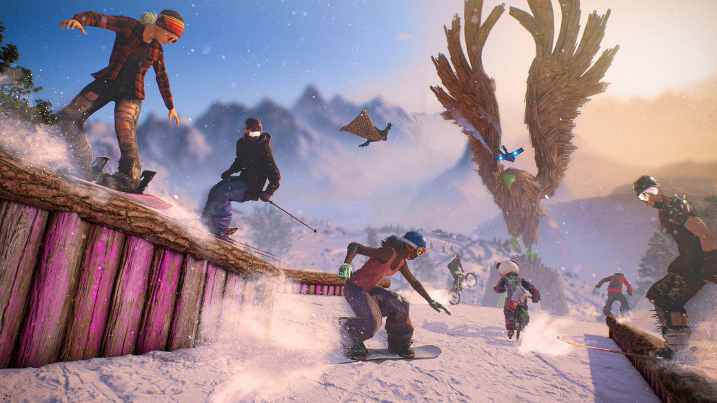 Riders Republic retrasa su lanzamiento a algún punto de