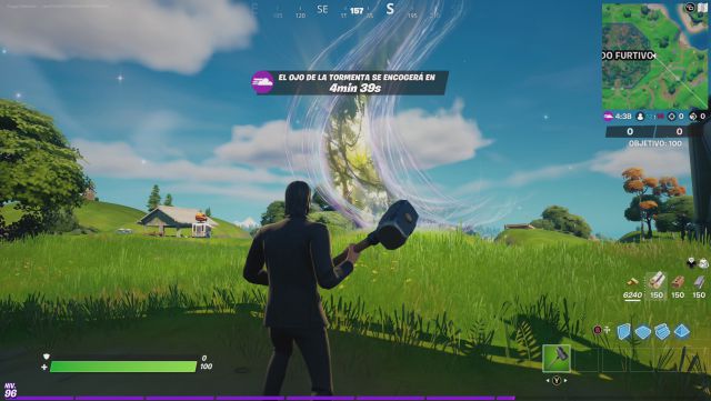 fortnite capitulo 2 temporada 5 portal depredador feudo furtivo predator