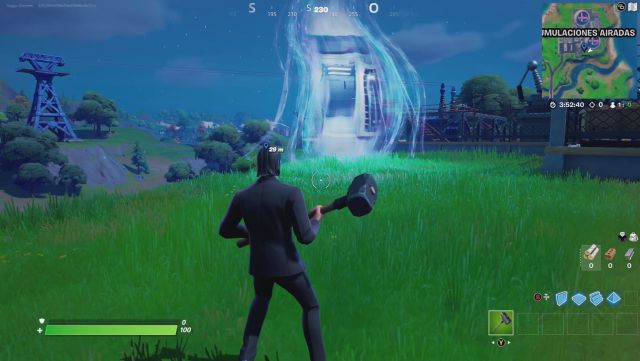 fortnite capitulo 2 temporada 5 portal terminator sarah connor