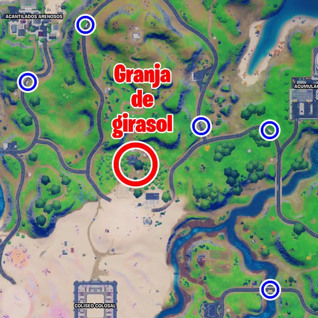 Dónde está la Granja de Girasol para entregar un camión en Fortnite  Temporada 5? - MeriStation