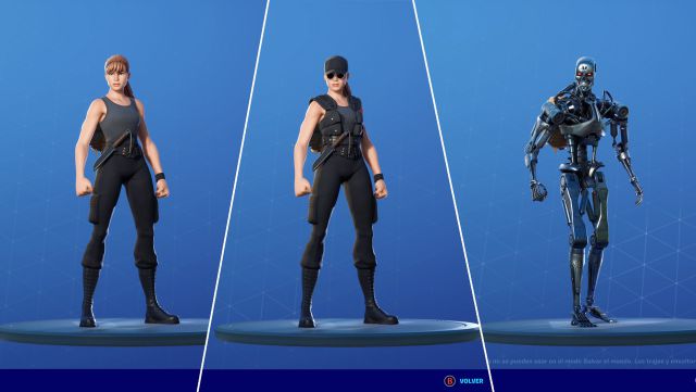 Terminator Skin Fortnite Fortnite Skins Terminator T 800 Y Sarah Connor Ya Disponibles Precio Y Contenidos Meristation
