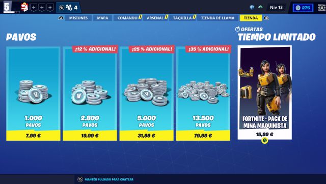 fortnite capitulo 2 temporada 5 pack mina maquinista skin salvar el mundo battle royale creativo