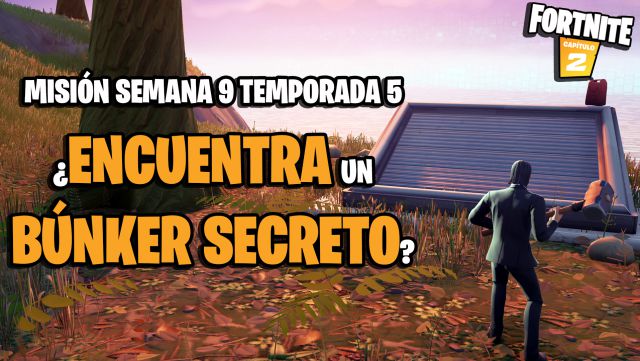 Fortnite Chapter 2 Season 5 Challenge Missions Week 9 Challenge Mission Find a secret bunker