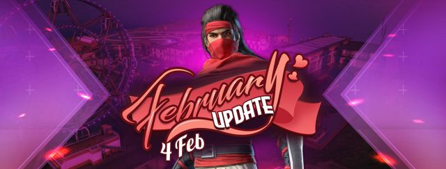 Free Fire, actualización, febrero