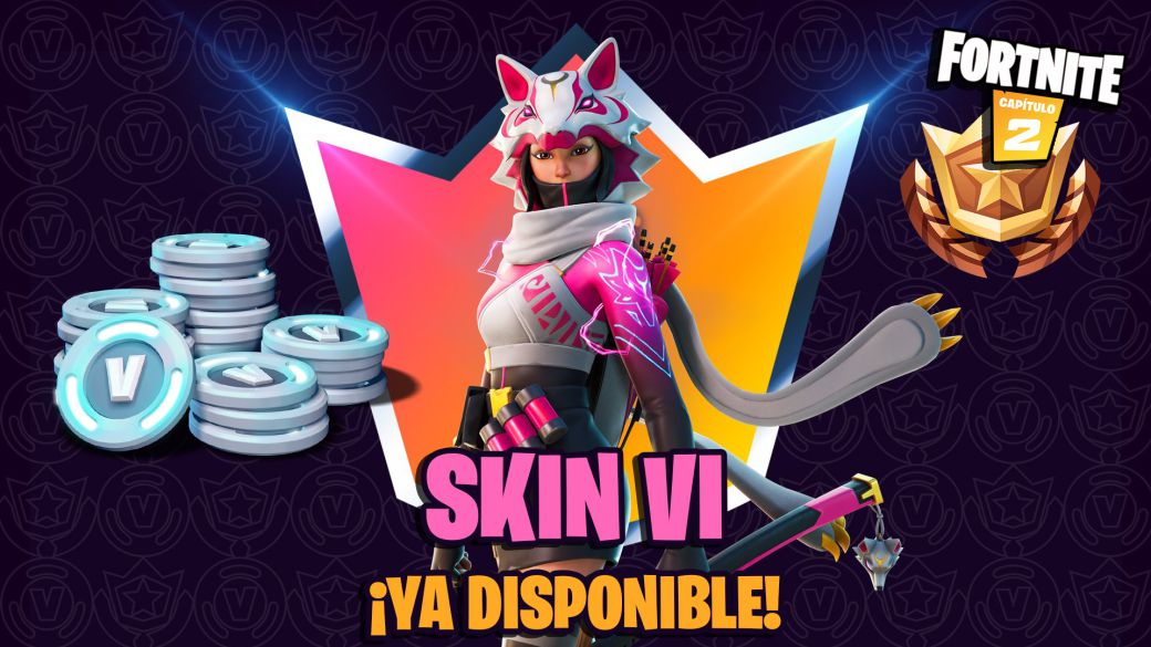 Club de Fortnite febrero 2021: skin Vi y sus objetos ya están