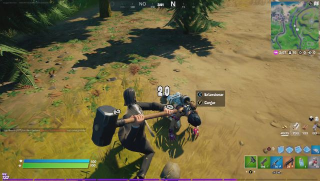 fortnite capitulo 2 temporada 5 desafios misiones semana 10 desafio mision inflige daño cuerpo a cuerpo
