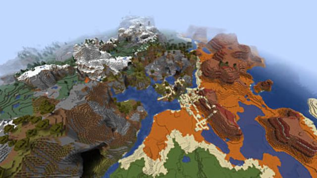 10 mejores semillas Minecraft 1.16.5 febrero 2021 biomas mapas