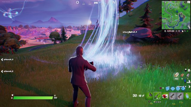 fortnite capitulo 2 temporada 5 portal tron