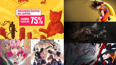 PlayStation PS Store descuentos juegos japón compatibles ps5 dark souls 3 dragon ball catherine 13 sentinels