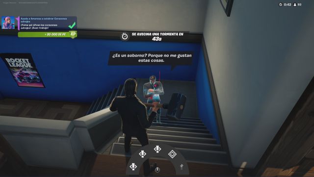 fortnite capitulo 2 temporada 5 desafios misiones semana 11 desafio mision elige a un personaje para que sea la cita de san valentin de amorosa