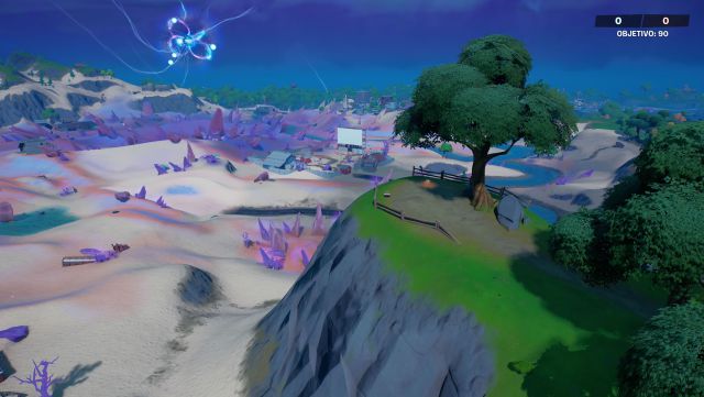 fortnite capitulo 2 temporada 5 desafios misiones semana 12 desafio mision visita punto pintoresco barranco bello y monte kay