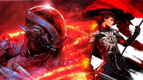 mass effect, dragon age