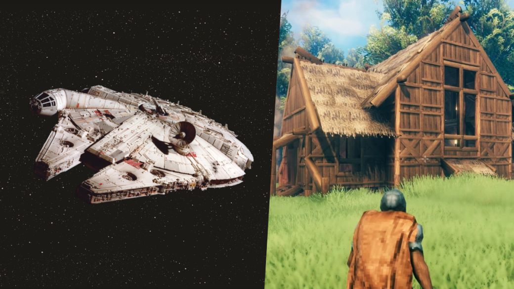 Valheim, Star Wars,Halcón Milenario