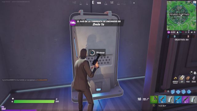 fortnite capitulo 2 temporada 5 desafios misiones semana 13 desafio mision escanea un servidor en central superficial