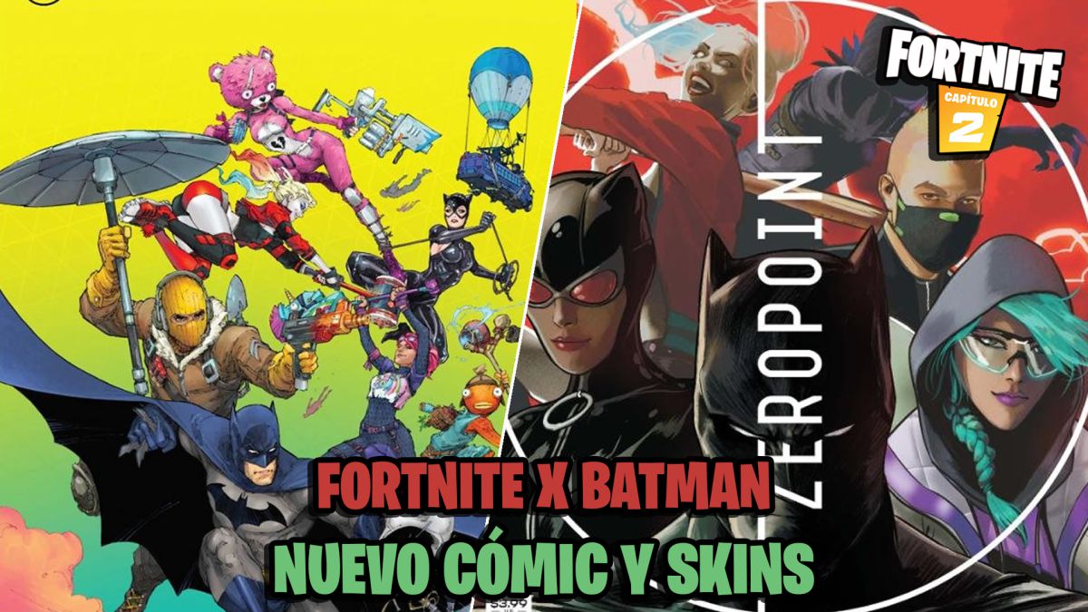Fortnite x Batman: nuevas skins y cómic de DC - MeriStation