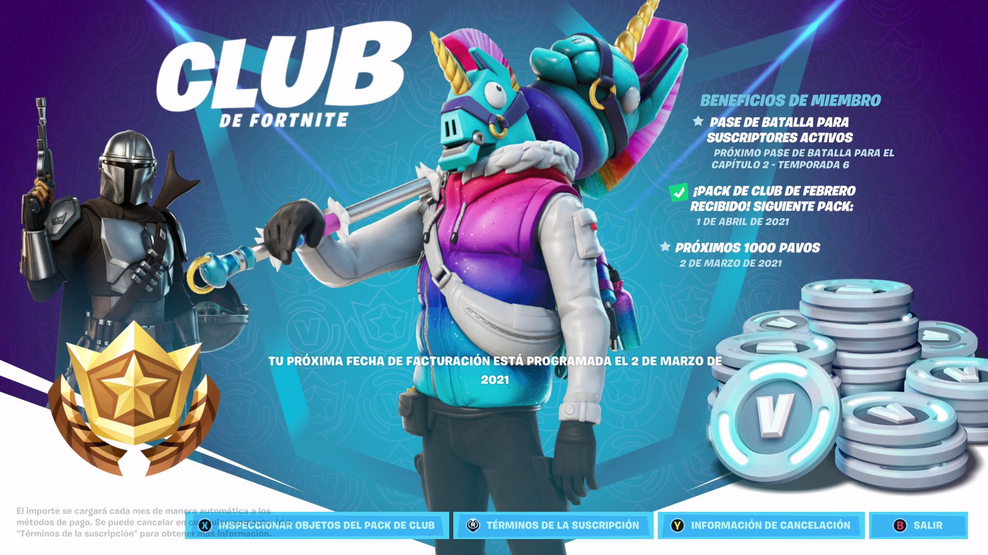 Club de Fortnite marzo 2021: skin Llama-Bro y sus objetos ya disponibles -  MeriStation