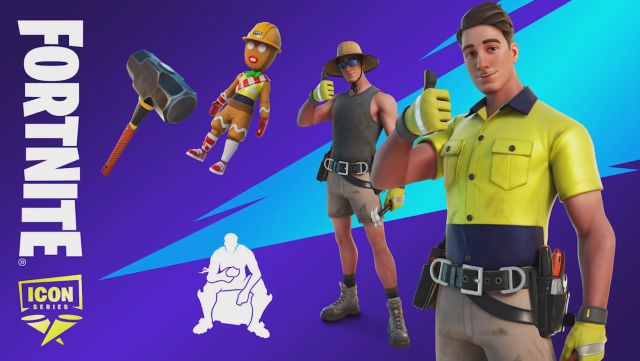 fortnite capitulo 2 temporada 5 skin lazarbeam icon series serie de idolos