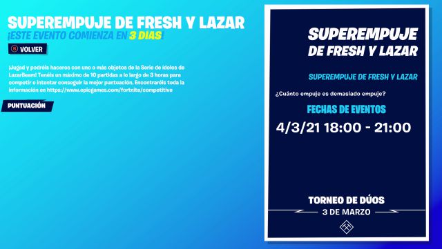 fortnite episode 2 season 5 super boost tournament Lazar fresh skin lazarbream free