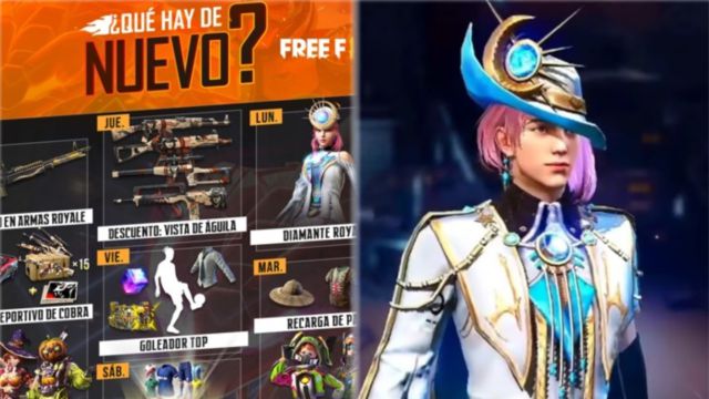 Free Fire agenda semanal del 3 al 9 de marzo; Armas y