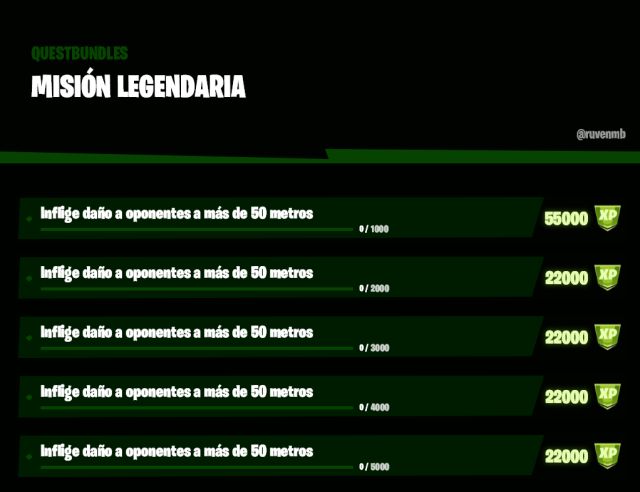 fortnite capitulo 2 temporada 5 desafios misiones filtradas semana 14