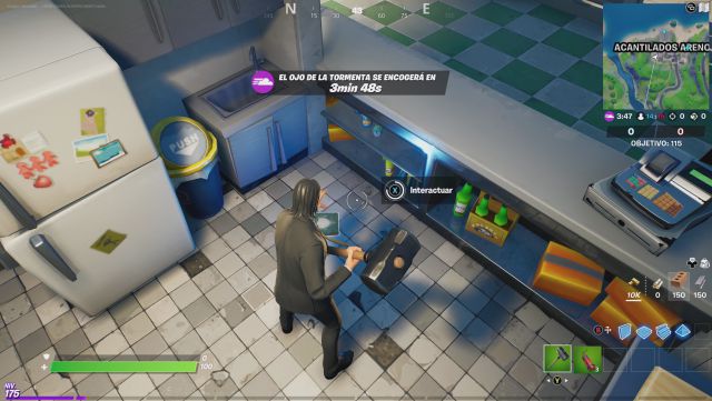fortnite capitulo 2 temporada 5 desafios misiones semana 14 desafio mision reune libros de recetas en parque placentero y acantilados arenosos