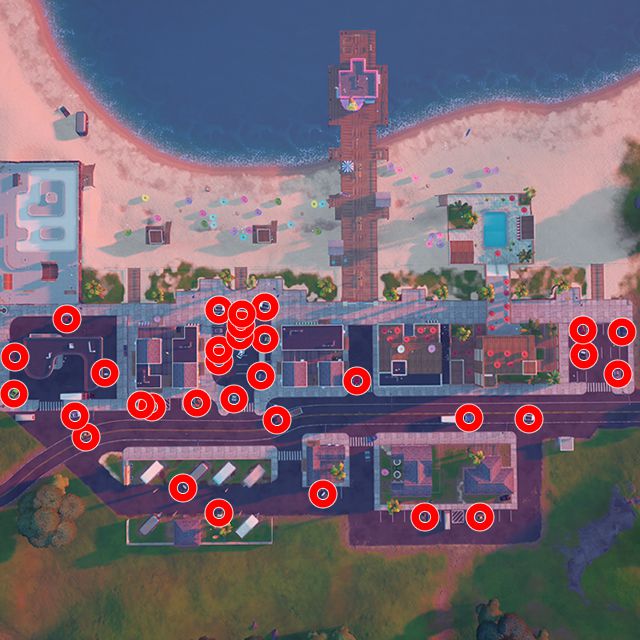 fortnite capitulo 2 temporada 5 desafios misiones semana 14 desafio mision conduce un vehiculo desde arenas ardientes hasta parque placentero
