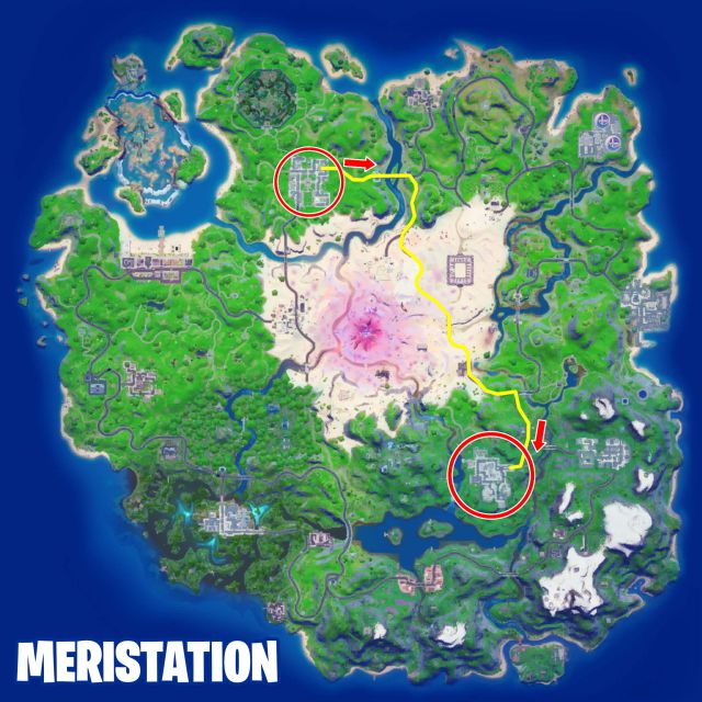 fortnite capitulo 2 temporada 5 desafios misiones semana 14 desafio mision conduce un vehiculo desde parque placentero hasta albercas adormecidas