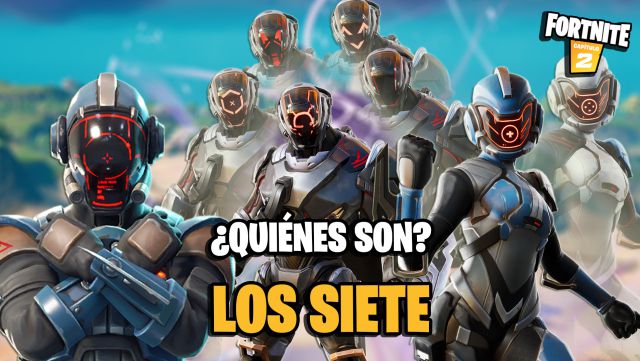 fortnite battle royale los siete 7 quienes son historia