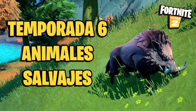 fortnite episode 2 season 6 wild animals wolves pigs places