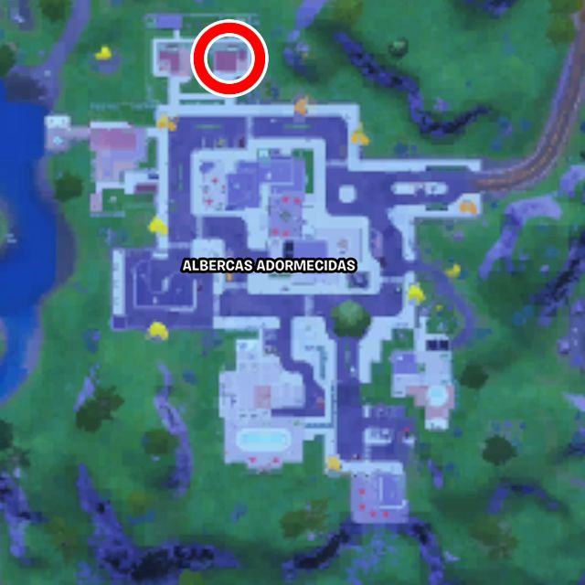 Es esta anomalía en Albercas Adormecidas en Fortnite Temporada 6?