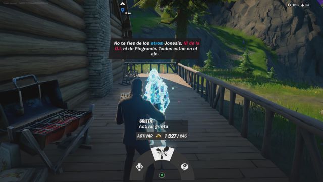 fortnite capitulo 2 temporada 6 personaje 6 jonesy del bunker npc