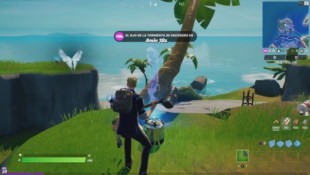 fortnite capitulo 2 temporada 6 desafios misiones agente jones desafio mision investiga una anomalia detectada en isla tiburon