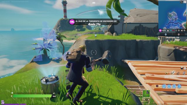 fortnite capitulo 2 temporada 6 desafios misiones agente jones desafio mision investiga una anomalia detectada en isla tiburon