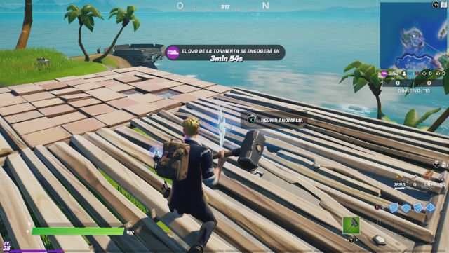 fortnite capitulo 2 temporada 6 desafios misiones agente jones desafio mision investiga una anomalia detectada en isla tiburon